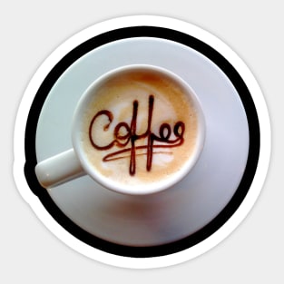 Kaffee Tasse - Coffee Cup Sirup Motiv Sticker